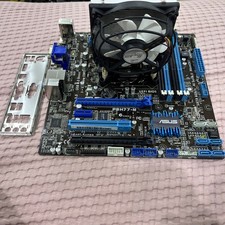 Asus P8H77-M/ Intel Core i5-3330/Kühler/Blende Rev 2.00/Mainboard / Motherboard