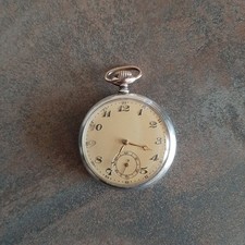 Antike Taschenuhr  Junghans  ,Silber 800 , Ancre, 15 Rubis ,gute Funktion