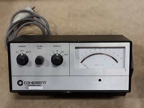 Coherent 201 laser power - power, meter
