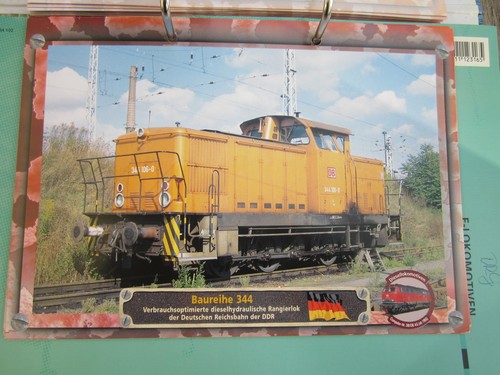 Eisenbahn lokarchiv datenblatt - lokarchiv,