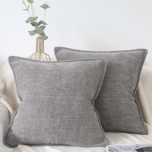 Grau kissenbezug 45x45 - grau,