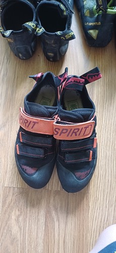 Red chili kletterschuhe - red,