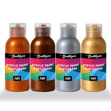 Metallic-Acrylfarben-Set. 4