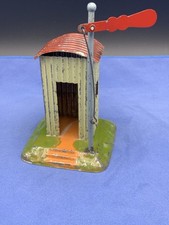 Bing Uralt Wärterhaus signal  1912-1920  Spur 0 Blechspielzeug @8127@ Eisenbahn