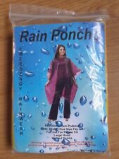 Regenponcho gelb