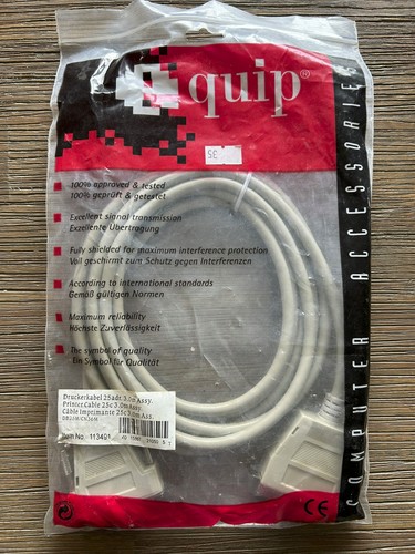 Druckerkabel neu ovp - druckerkabel, 3m
