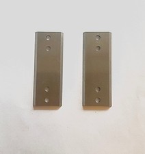 2 X Wendemesser für Scheppach GWS 400 Häckslermesser Gartenhäcksler