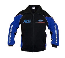 Ford RS Fleece jacke Motor Sport Jacket, embroidered Logos, Größe S-XXXL