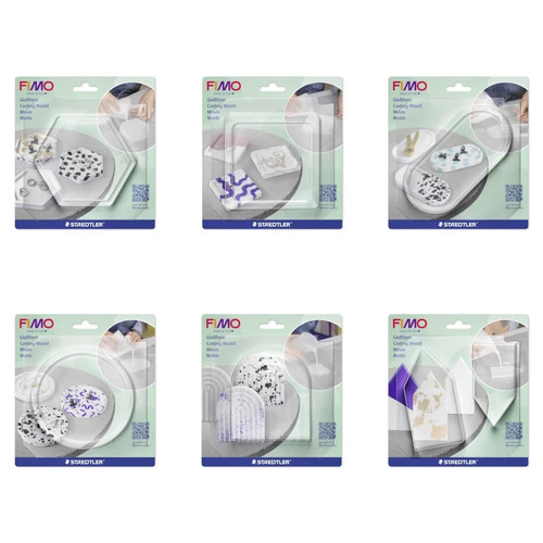 Fimo gießformen set serie - gießformen-set,