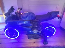 Elektro Kindermotorrad HOLLICY 1628 mit Akku und Stützrädern
