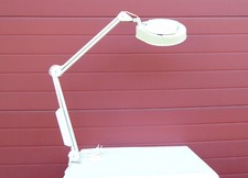 GLAMOX LUXO Lupenleuchte LFM 102 B  weiß 22 Watt Lupenlampe Lampe #7