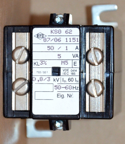 Ritz ks0 messwandler - 62,