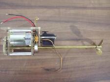 Grosser Elektro-Schiffsmotor m. Getriebe u. Schiffsschraube