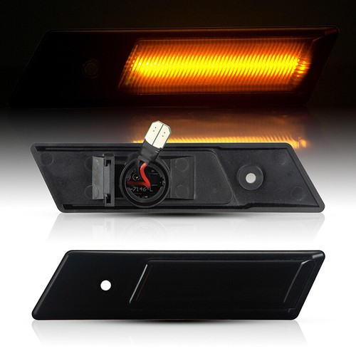 Seitenblinker schwarz led mit - schwarz,