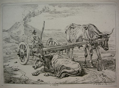 Johann adam klein neapel - klein, `neapel