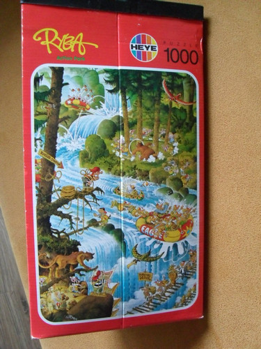 Puzzle heye ryba - puzzle, park"