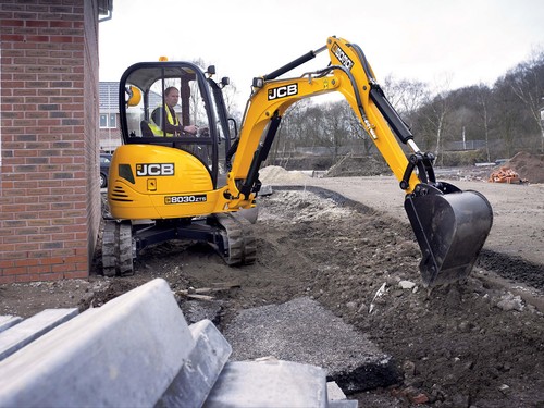 Jcb 8030 zts mini bager - 8030,