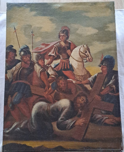 Große öl auf - große,