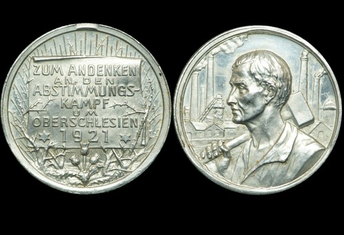 Schlesien medaille 1921 - schlesien:,