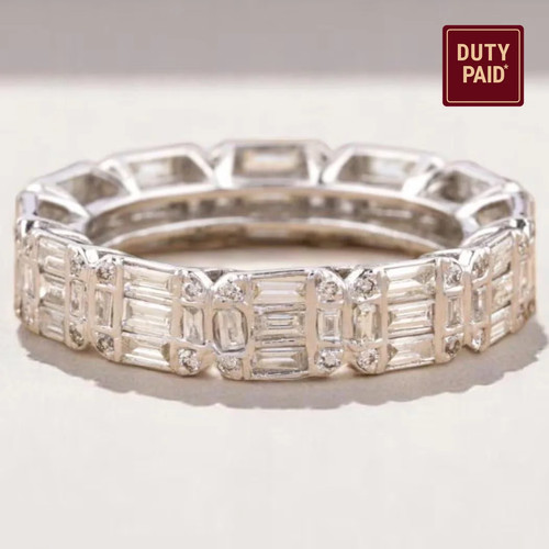 Natural diamond band - diamond,