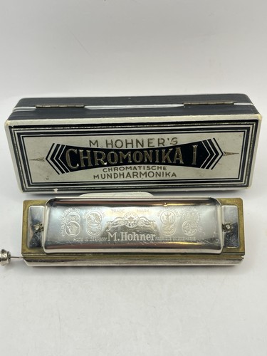 Vintage hohner chromonika - vintage, m.