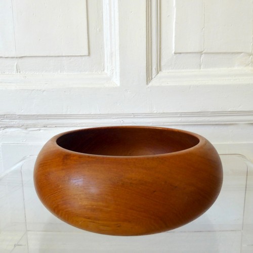 Teak holz schale schüssel - holz,