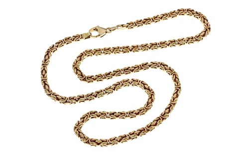 Edle königskette 585er gold - königskette,