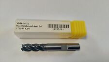8 mm VHM Fräser Precitool Premus GP 175587 Z4 Weldon, Alnova Beschichtung Neu