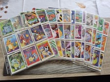 Pokemon Dunkin Boomer Teil-Komplettset 2000, 109 Stück  verschiedene Zustände 
