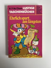 Lustiges Taschenbuch Nr. 37 - Erstauflage - Ehrlich spart am längsten (1975)