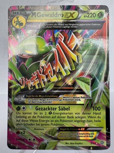 Pokémon karten mega - karten, gewaldro