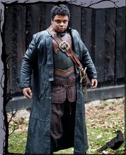 Mittelalter Kutscher Leder