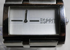 Silberne ESPRIT Quarz Analog Damen Armbanduhr Groß/Schwer
