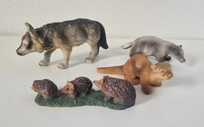 4 Schleich und Bullyland Wildtiere