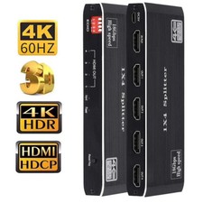1X4 HDMI 2.0 Splitter 4K 60Hz