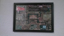 Zelda ALTTP Karte Print Poster