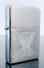 Zippo Feuerzeug Adler Aufschrift " Your Right to keep and bear Arms" Gravur