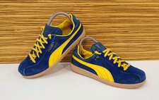 Puma Blue Bird Leder Sneaker Trainers Schuhe Gr. 4,5 = 37 Vintage 70er