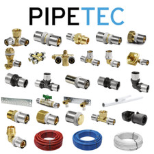 Pipetec Pressfittinge Messing (TH / U Kontur)