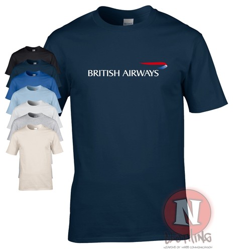 British airways logo shirt - british,