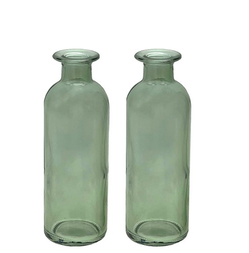 Vase grün salbei glas - vase,