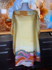Seide Tunika Bluse  Kaftan