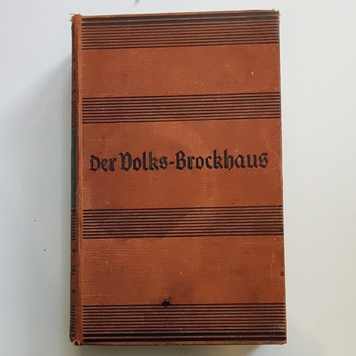 Der volks brockhaus z - volks-brockhaus, a–z
