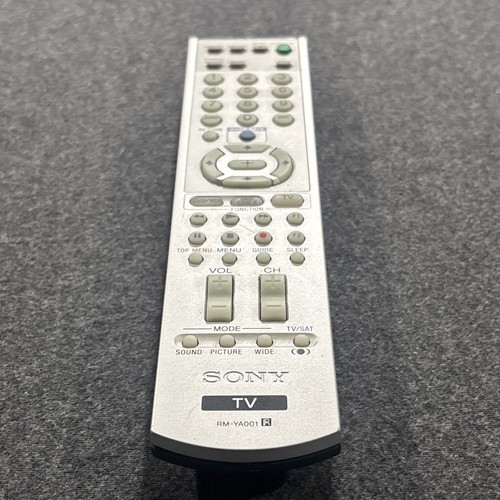 Sony ya001 wega - tv, remote
