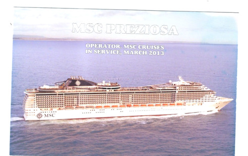 Kreuzfahrtschiff msc preziosa - kreuzfahrtschiff,