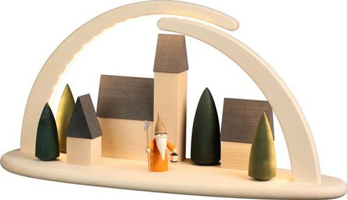 Leuchterbogen groß natur led - leuchterbogen,