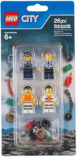 Lego City Gefängnis Insel Polizei Zubehör Set Minifiguren Gebäude Spielzeug 853570