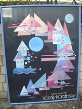  Großes Galeriebild 93x123cm Vassily Kandinsky Spitzen im Bogen von 1927 wie Neu