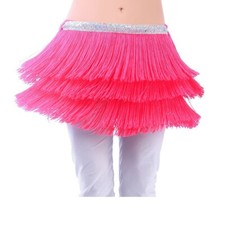 RÄUMUNGVERKAUF C31 Bauchtanz Kostüm Hüfttuch Belly Rock Gürtel Fransen