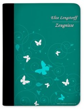 Zeugnismappe Zeugnisse Zeugnis A4 Urkunden Zeugnissmappe Schmetterling